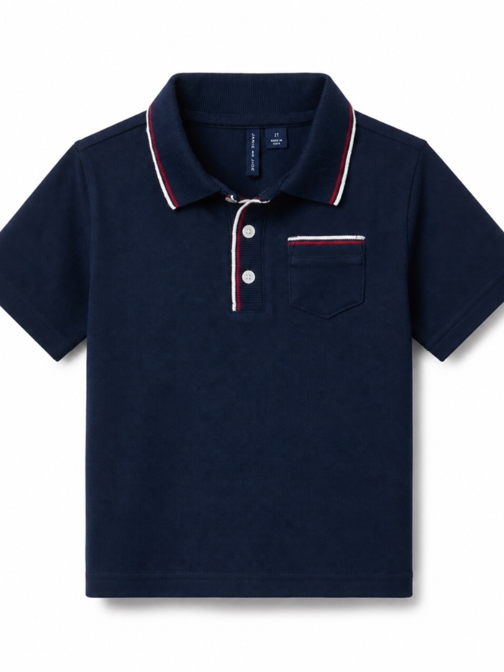 The Stripe Pocket Short Sleeve  (Size: 3T)